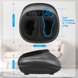 Foot Massager Machine With Heat And Massage Gifts For Men And Women Shiatsu Deep Kneading Electric Feet Massager For Home And Office Use