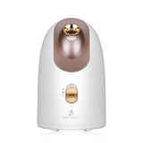 Hot and cold face steamer