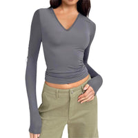 Women's Long Sleeve Versatile Tops