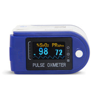 Fingertip Pulse Oximeter Blood Oxygen SPO2 Heart Rate O2 Patient Monitor