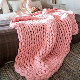 Chunky Knit Blanket - My Home Goodsz