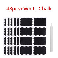 Waterproof Blackboard Stickers: Kitchen Spice Label