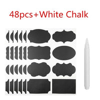 Waterproof Blackboard Stickers: Kitchen Spice Label