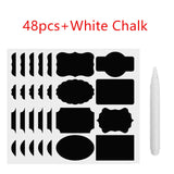 Waterproof Blackboard Stickers: Kitchen Spice Label